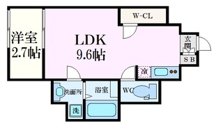 Ｐａｂｌｏ長束の物件間取画像